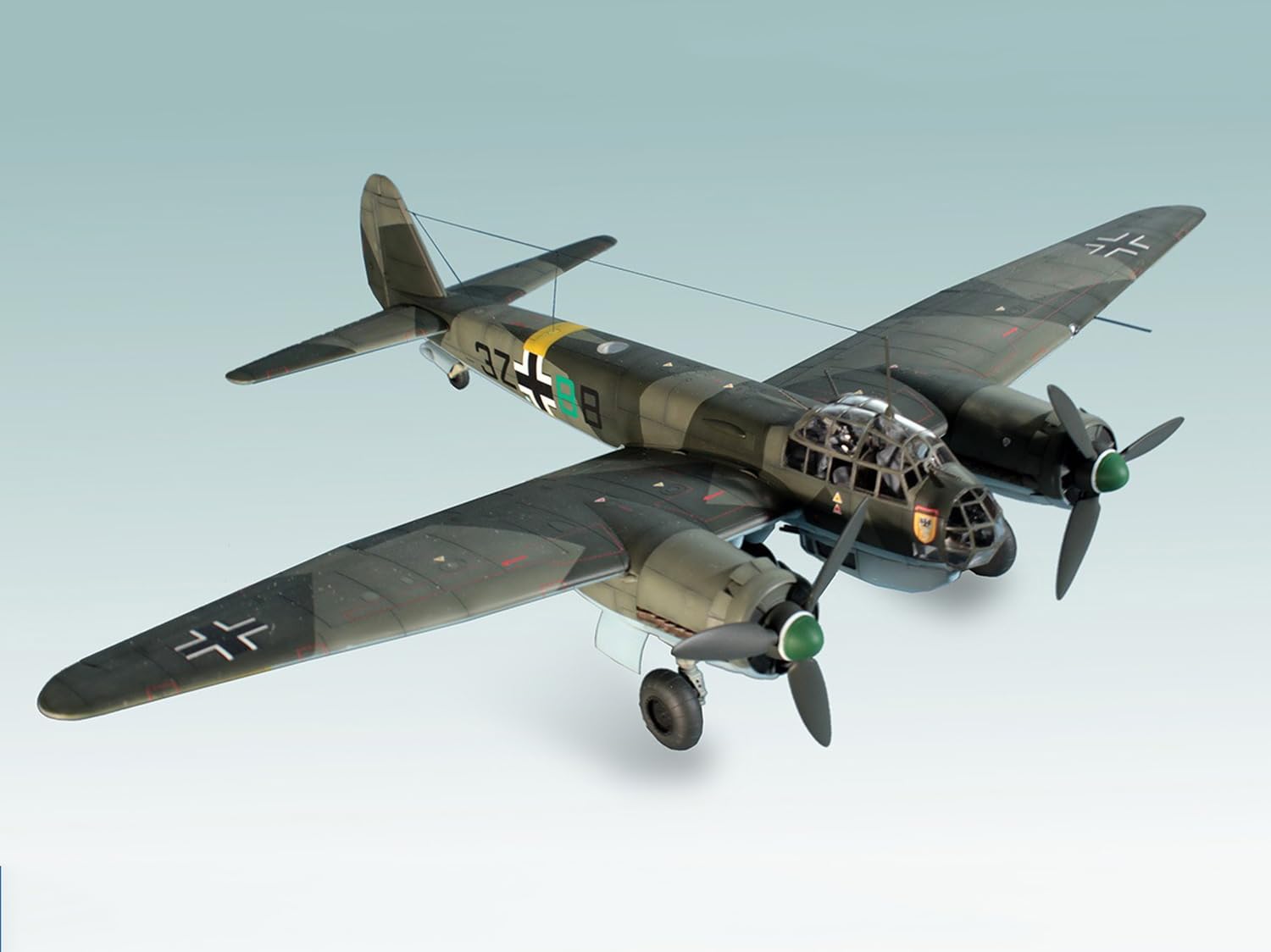 Amazon | ICM 1/48 ユンカース Ju88A-4 爆撃機 48233 プラモデル